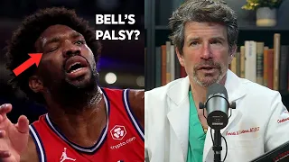 Brain Surgeon Reacts 🧠 I Joel Embiid Bell's Palsy Diagnosis 🏀