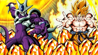 *1200 STONES* SUMMONING TO PULL LR COOLER AND SUPER SAIYAN GOKU!!! | DBZ: DOKKAN BATTLE