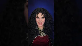 Mother Knows Best 🖤 Mother Gothel Tangled Makeup Transformation