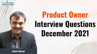 Product Owner (PO) interview Question & Answer | Series December-2021