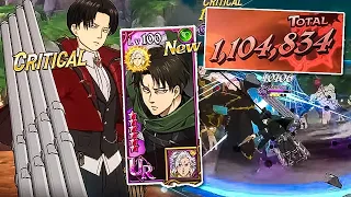 HOLY RELIC UR GEAR LEVI BROKEN HUMAN DPS!! DEMON KING WHALES INSTANT RAGE QUIT! [7DS: Grand Cross]