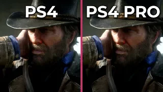 Red Dead Redemption 2 – PS4 vs. PS4 Pro Frame Rate Test & Graphics Comparison