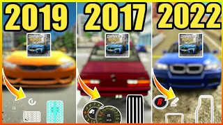 Evolution Of Car Parking Multiplayer Menu & U.I Designs (2017 - 2022)