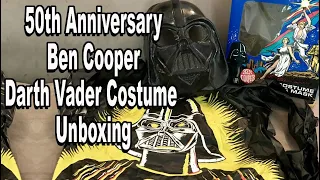 LucasFilm 50th Anniversary Rubies Ben Cooper Darth Vader Costume Unboxing