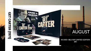 Get Carter 4K Restoration  BFI 4K UHD + Blu-ray - (Get Carter 1971) - Michael Caine