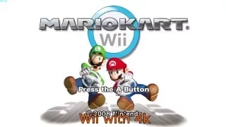 Wii games in 4k | Mario Kart
