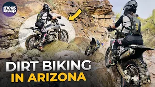 Dirt Biking in Arizona - DIFFICULT TERRAIN