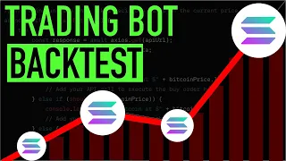 🔴 How to know if a trading bot makes money? Let's do a backtest