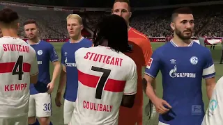 FIFA 21 Gameplay | VfB Stuttgart - FC Schalke 04 - 2022/2023