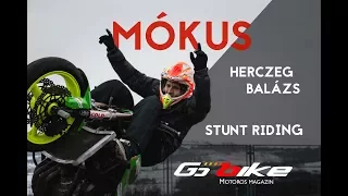 HERCZEG BALÁZS "MÓKUS"  STUNT RIDER - Gobike Magazin