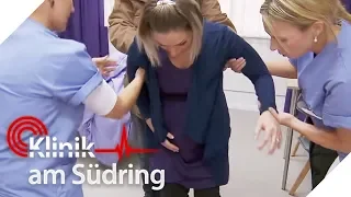 "Meine Frau macht komische Sachen": Schwangere leitet Geburt ein | Klinik am Südring | SAT.1 TV