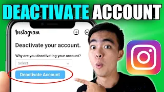 How to Deactivate Instagram Account (2023)