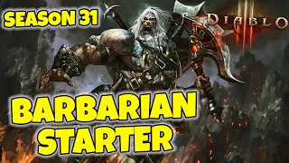 Barbarian Starter Guide Season 31 - Whirlwind Rend
