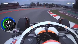 Lando Norris Q3 Lap Onboard Spain 2023 - 1:12.792