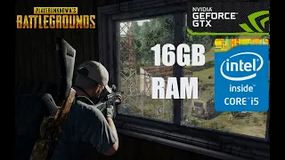[Player Unknown's Battle Ground] PUBG GTX 960 + i5-3470 | All Settings Performance. Very Low - High.