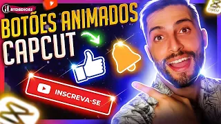 👍COMO COLOCAR BOTÃO ANIMADO de INSCREVA SE, LIKE E SININHO NOS VÍDEOS DO YOUTUBE PELO CAPCUT -2024