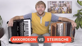 Akkordeon vs. Steirische Harmonika