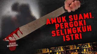 Amuk Suami, Pergoki Selingkuh Istri