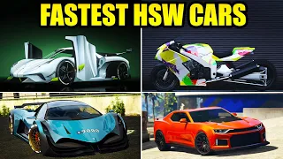 The Fastest HSW Cars in GTA Online (2023)