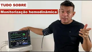 Falei TUDO sobre a monitorização hemodinâmica na PRÁTICA