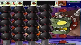 Plants vs Zombies Hack Doom Shroom vs Dr.Zomboss