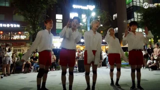 블랙핑크 - '불장난(PLAYING WITH FIRE)' cover Busking in Hongdae
