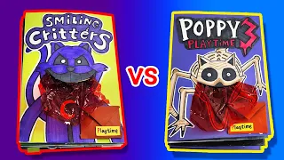 Poppy Playtime Chapter 3😈 vs Poppy Playtime Chapter 3💀 (Game Book Battle, Horror Game, Paper Play)