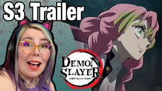 Demon Slayer: Kimetsu no Yaiba Season 3 Trailer REACTION - Zamber Reacts