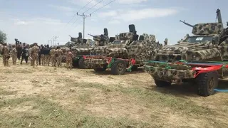 Nigerian Army Indigenous Armored Fighting Vehicle: Buhari Was Amazed With The Military Capability