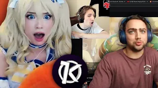 Emiru reacts to SAVAGE Twitch Moments 21 ( When Streamers Get Embarrassed... ) by Top Kek