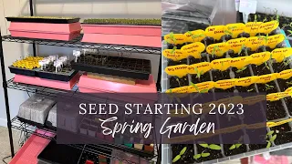 Start seeds with me! Start seeds for my Spring/Summer Garden | Zone 8A