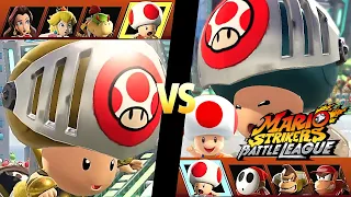 Mario Strikers Battle League Team Toad vs Team Toad at Urban Rooftop