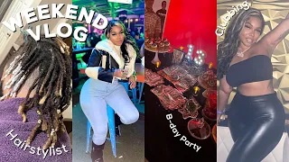 TONS OF PARTYING • HAIRSTYLIST FOR A DAY • TRYING NOT TO BE CHEAP •AMAZON FINDS | Gina Jyneen VLOGS