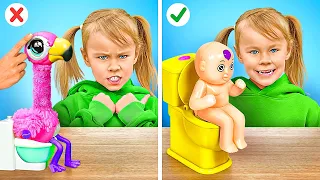 ASTUCES PARENTALES : RICHES vs PAUVRES | Gadgets indispensables pour les parents malins, de 123 GO !