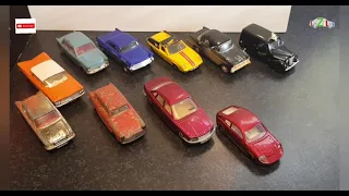 Unboxing Dinky ,Corgi Toys and Spot On diecast cars.