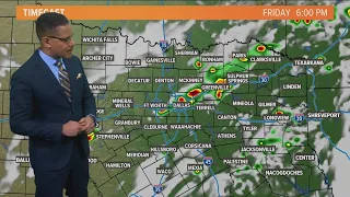 DFW Weather: Full Friday forecast ahead of hot temps