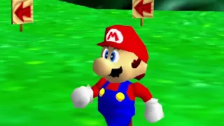 just a totally normal super mario 64 romhack gameplay video