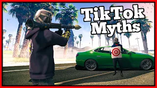 WE TESTED UNBELIEVABLE TIKTOK MYTHS IN GTA 5 RP