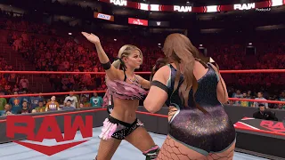 WWE 2K22 RAW DOUDROP VS ALEXA BLISS (READ DESC)