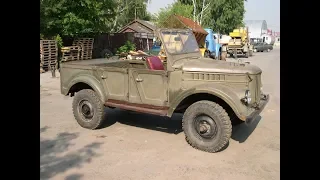 Мужик прокачал  старый ГАЗ -69  1972 года/  ИЗ ХЛАМА  в КОНФЕТКУ .