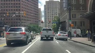 Driving Downtown - Atlanta - USA