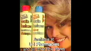 Wella Balsam. Farrah Fawcett 1974. The face may have changed but the shampoo stays the same.