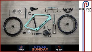 Bianchi Oltre XR4 with Super Record EPS - Ultimate Bike Build step by step - Cycle Sunday S2 Ep1