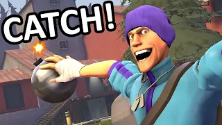 Playing Catch With LazyPurple In TF2