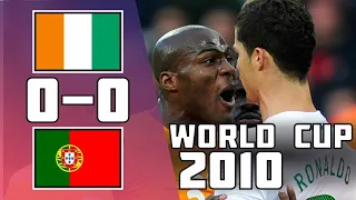 🔥 Кот-д'Ивуар - Португалия 0-0 - Обзор Матча Чемпионата Мира 15/06/2010 HD 🔥