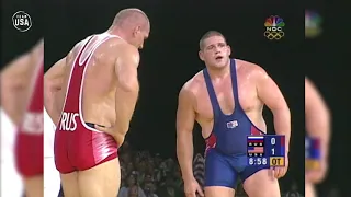 Rulon Gardner Pulls Major Upset To Win Gold | Gold Medal Moments Presented By HERSHEY'S