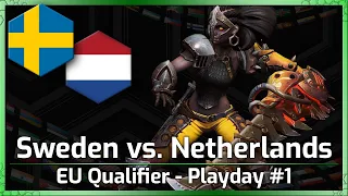 Sweden vs. Netherlands - Nations Cup Qualifier - Heroes of the Storm