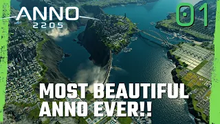Anno 2205 - Most BEAUTIFUL Anno - HIGHEST DIFFICULTY and LARGEST EMPIRE EVER!! 2023