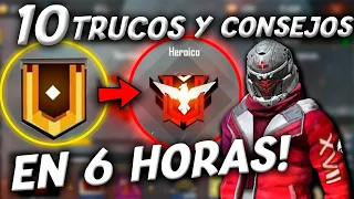 10 trucos y consejos para SUBIR a HEROICO en 6 HORAS