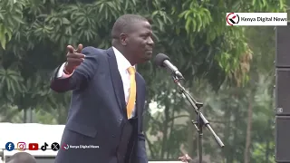 The only UDA MCA in Busia speaks in front of President Ruto in Teso South!!